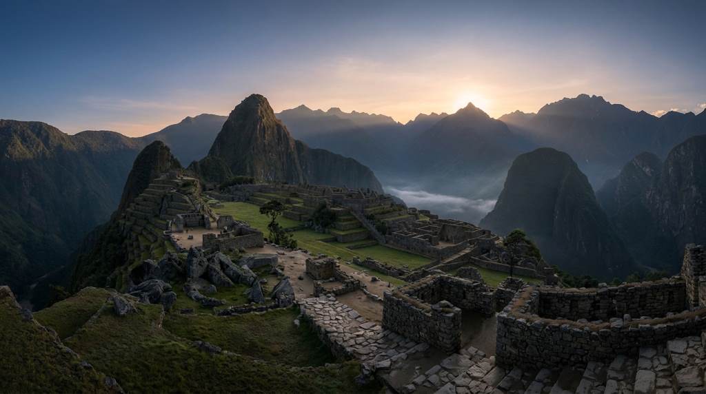 Travelers exploring Machu Picchu during a less crowded period